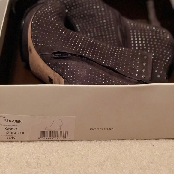 BCBG Maxazria gray studded booties - Picture 5 of 6